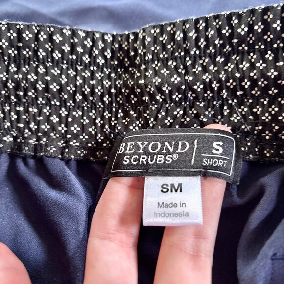 Lot of 3 Jogger Scrub Pants Navy & Teal Small/Small Short - Picture 3 of 16